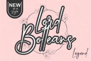 Lord Bolleans Font Download
