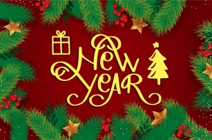 new year jingle bell Font Download
