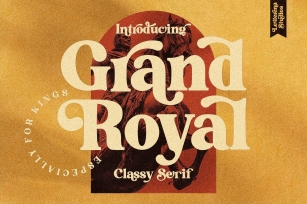 Grand Royal - Luxury Serif Font Font Download