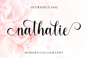 Nathalie | Modern Calligraphy Font Download