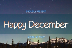 Happy December Font Download