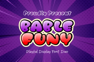 Bable Funy Font Download