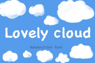 Lovely Cloud Font Download