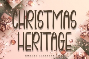 Christmas Heritage Font Download