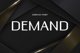 Demand Font Download