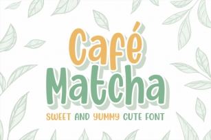 Cafe Matcha Font Download