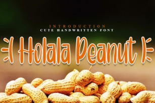 Holala Peanut Font Download