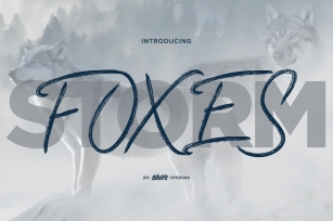 Foxes Typeface Font Download
