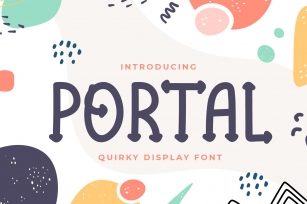 Portal - Quirky Display Font Font Download