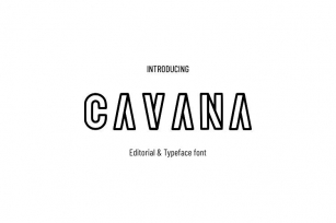 Cavana Typeface Font Download