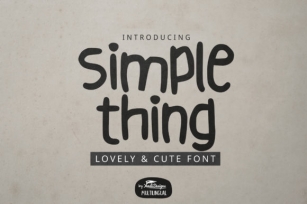 Simple Thing Font Download
