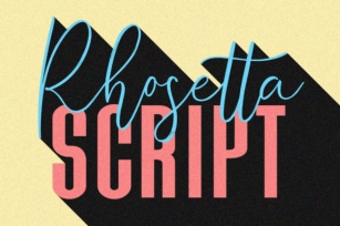 Rhosetta Script Font Download