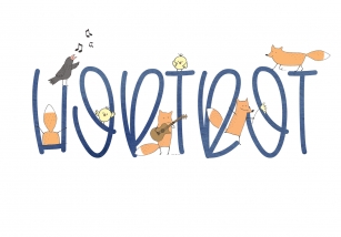 Hoptrot - A Cute Handwritten Font Font Download