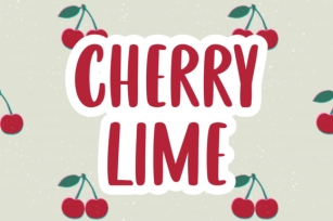 Cherry Lime Font Download