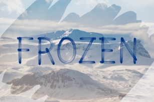 Frozen Font Download