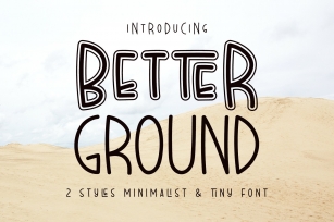 Better Ground Font Download