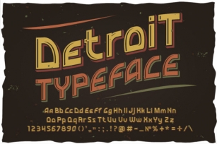 Detroit Font Download