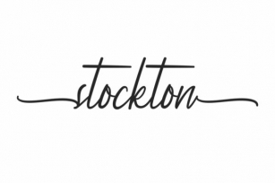 Stockton Font Download