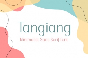Tangiang Font Download