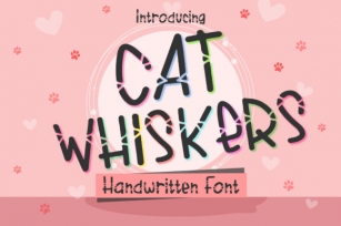 Cat Whiskers Font Download