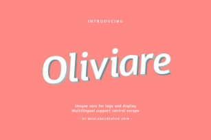 Oliviare Font Download
