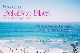 BellaBoo Blues Font Download
