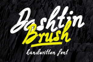 Dashtin Brush Font Download