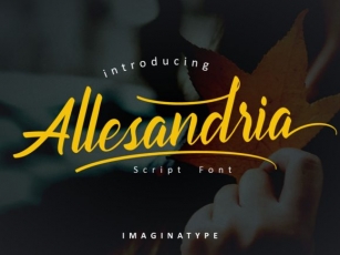 Allesandria Font Download