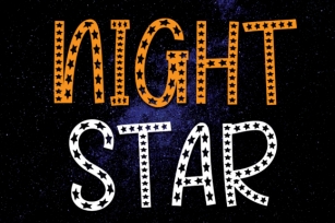 Night Star Font Download