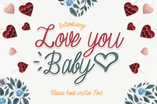 Love You Baby Font Download