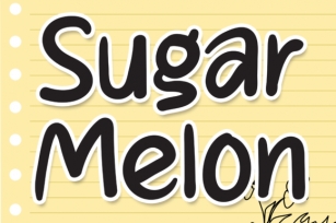 Sugar Melon Font Download