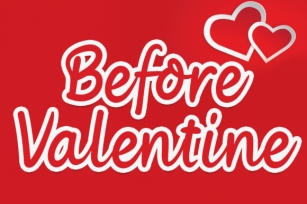 Before Valentine Font Download