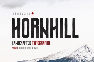 Hornhill Font Family (2 Fonts) Font Download