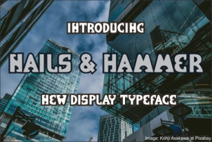 Nails  Hammer Font Download