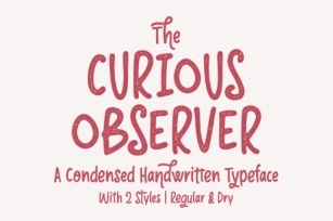 The Curious Observer Font Download
