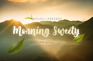 Morning Sweety Font Download