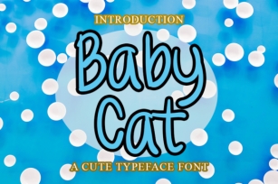 Baby Cat Font Download