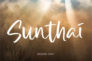 Sunthai Font Download