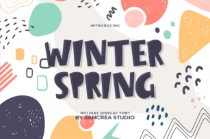 Winter Spring Font Download