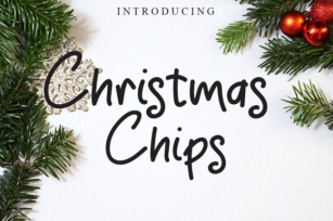 Christmas Chips Font Download