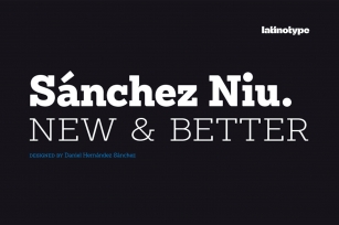 Sanchez Niu Font Download