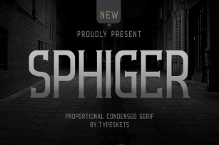 Sphiger Font Download