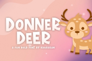 Donner Deer Font Download
