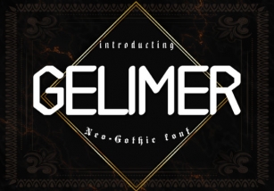 Gelimer Font Download