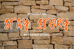 Stay Story Font Download