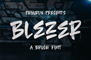 Blezer Brush Font Font Download