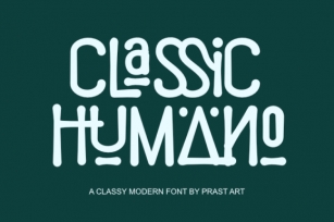 Classic Humano Font Download