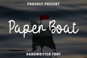 Paper Boat Font Download