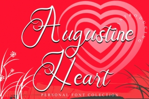 Augustine Heart Font Download