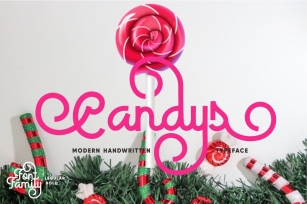 Candys Typeface 40% off Font Download
